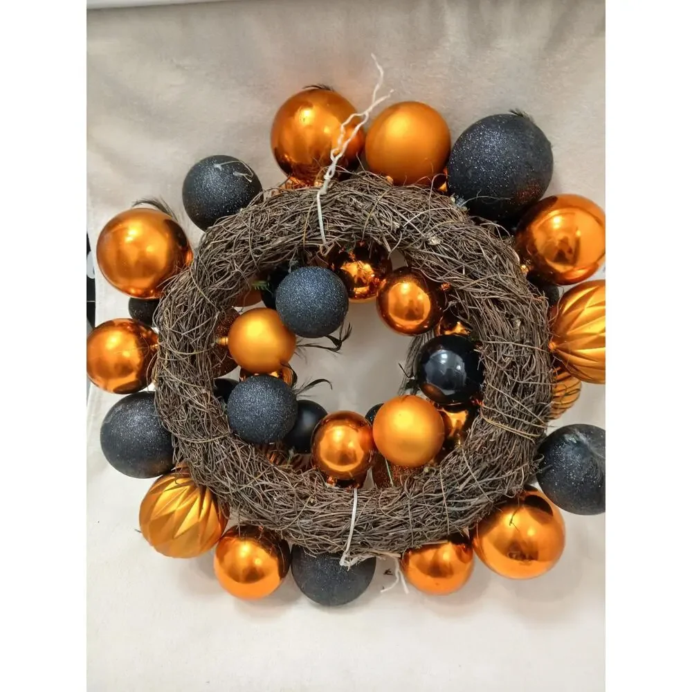 Fancy Halloween Spiders‎ Ornament Wreath Large 18